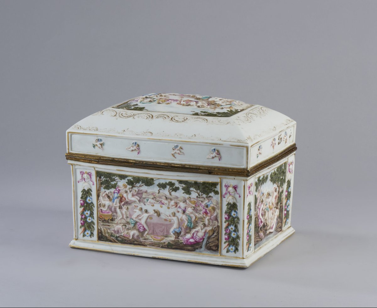 Scatola portagioie Capodimonte '800-photo-3