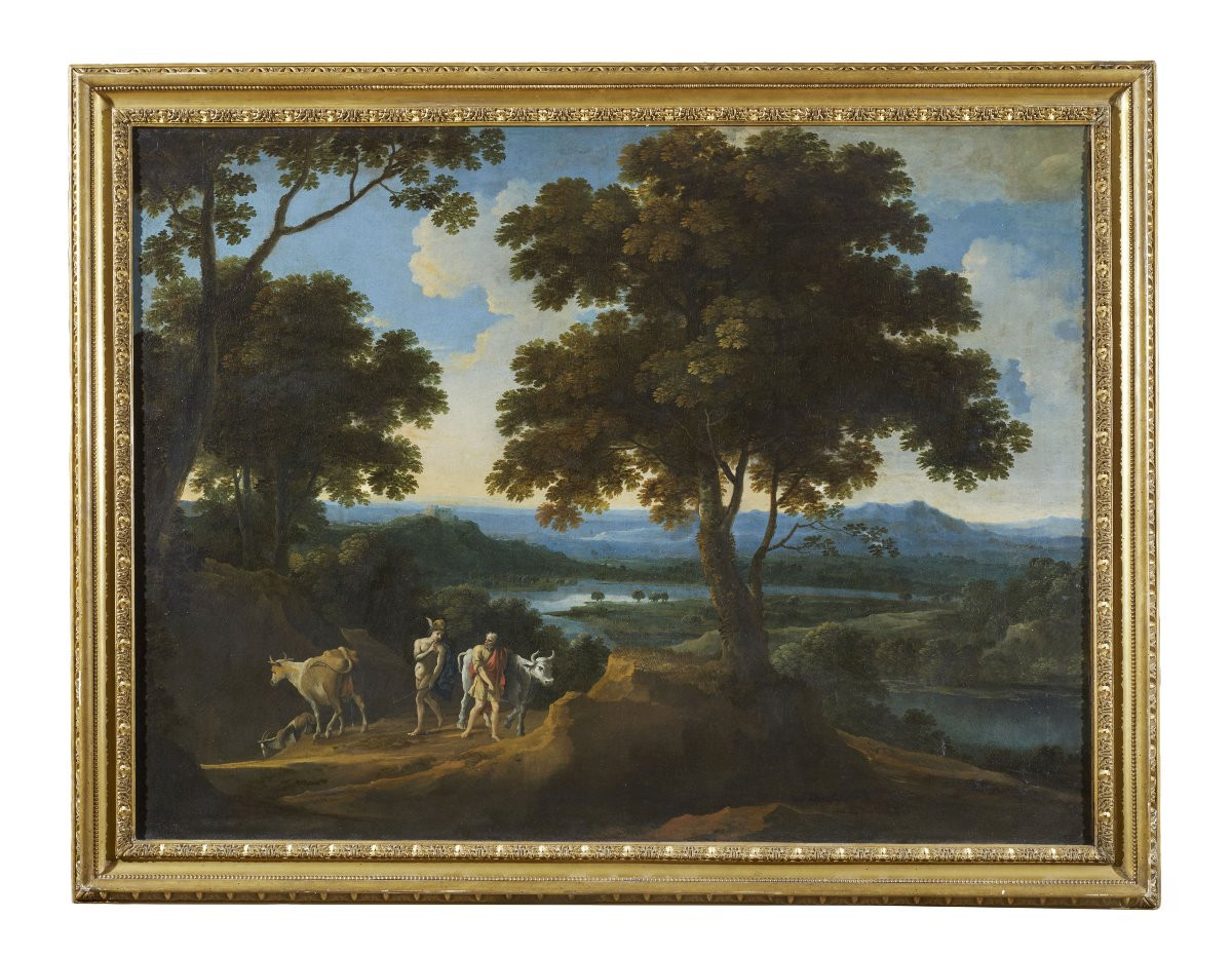 Paesaggio con Mercurio ed Argo '600-photo-2