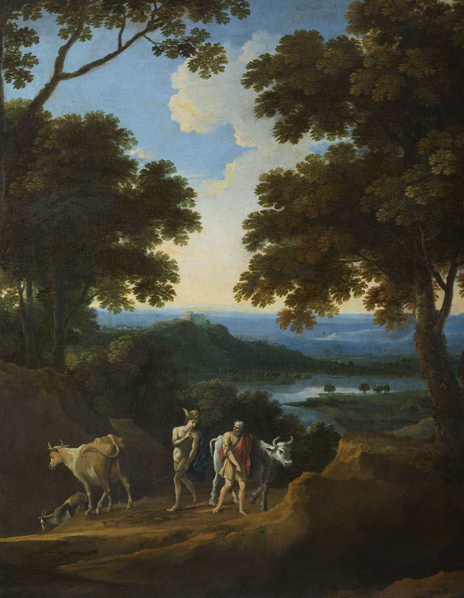 Paesaggio con Mercurio ed Argo '600-photo-1