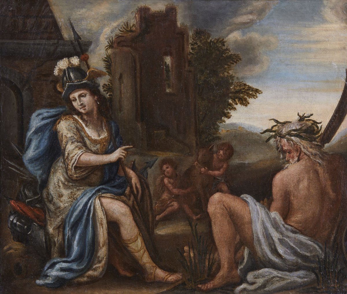 Scena mitologica '700