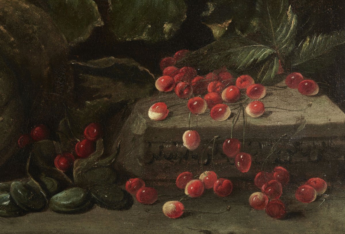 Natura Morta di Frutta e Verdura Roma '600-photo-4
