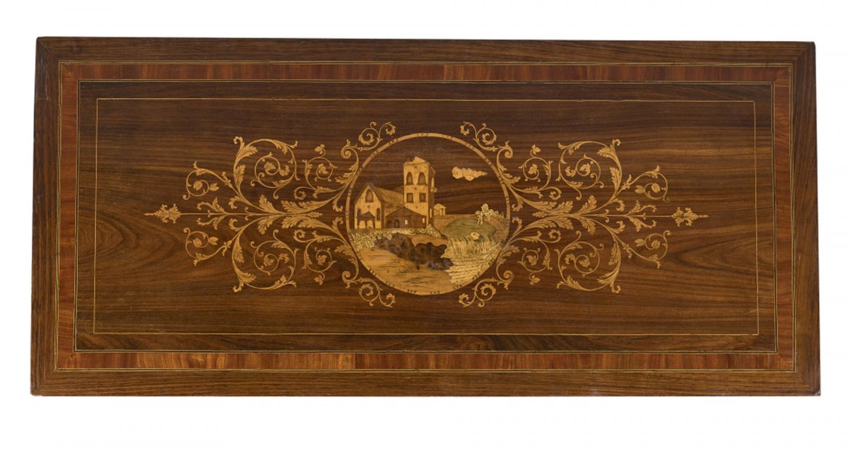 Commode Avec Marqueterie '800-photo-3