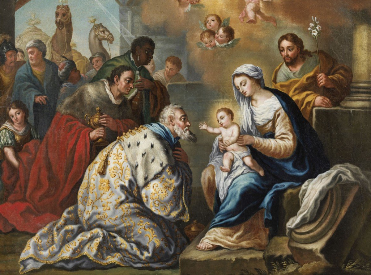 Adoration Des Mages Giandomenico Cignaroli-photo-3