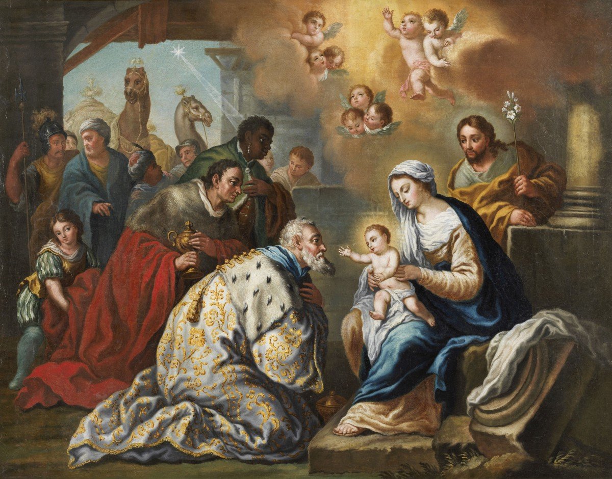 Adoration Des Mages Giandomenico Cignaroli