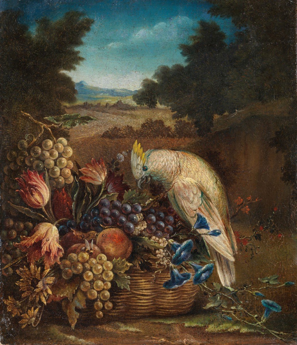 Couple De Nature Morte Rome '700-photo-3