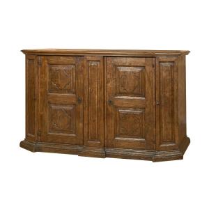 Credenza scantonata in Noce Mantova '600