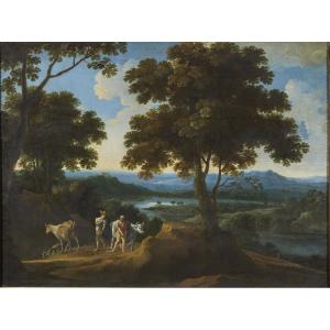 Paesaggio con Mercurio ed Argo '600