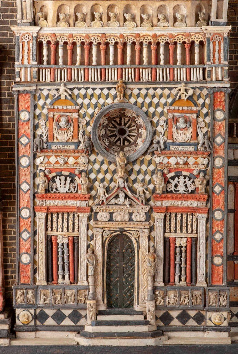 La Cappella Colleoni - Modello in legno, carta, pastiglia e materiali vari, Bergamo, 1873 -1875-photo-2