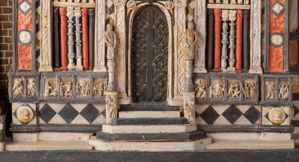 La Cappella Colleoni - Modello in legno, carta, pastiglia e materiali vari, Bergamo, 1873 -1875-photo-1