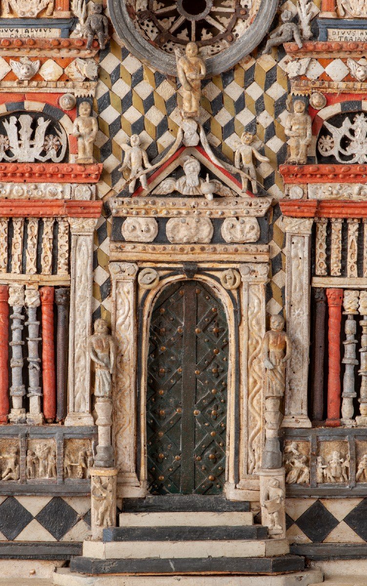 La Cappella Colleoni - Modello in legno, carta, pastiglia e materiali vari, Bergamo, 1873 -1875-photo-3