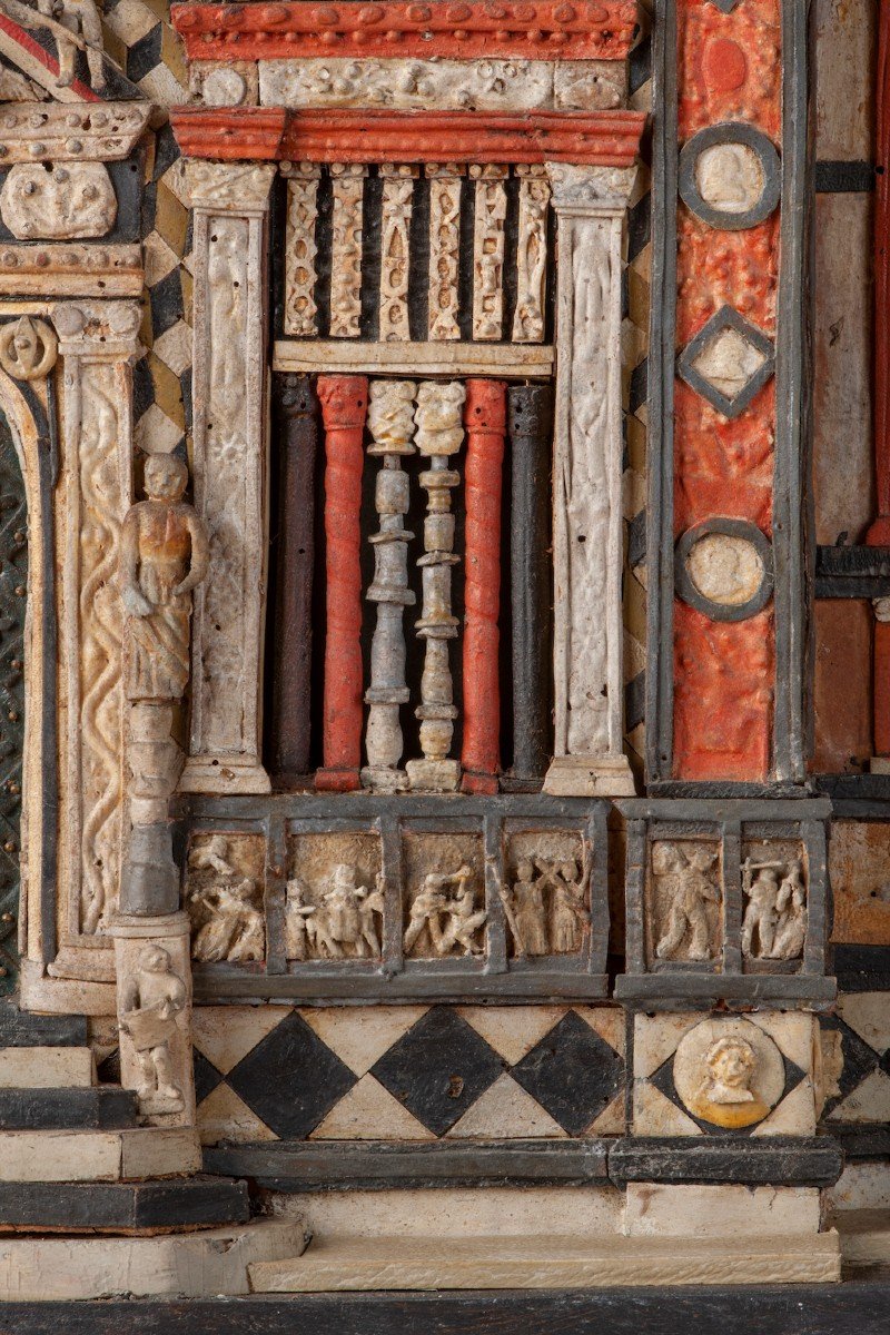 La Cappella Colleoni - Modello in legno, carta, pastiglia e materiali vari, Bergamo, 1873 -1875-photo-4