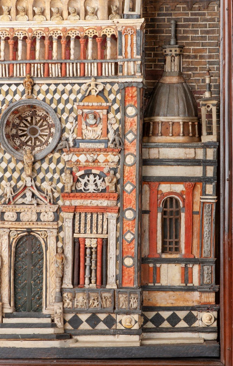 La Cappella Colleoni - Modello in legno, carta, pastiglia e materiali vari, Bergamo, 1873 -1875-photo-7