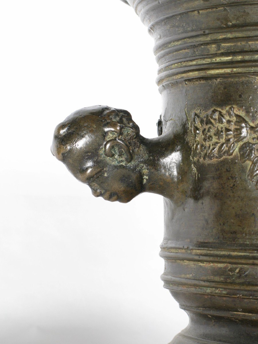 Mortaio in bronzo, Veneto, XVI° secolo-photo-3