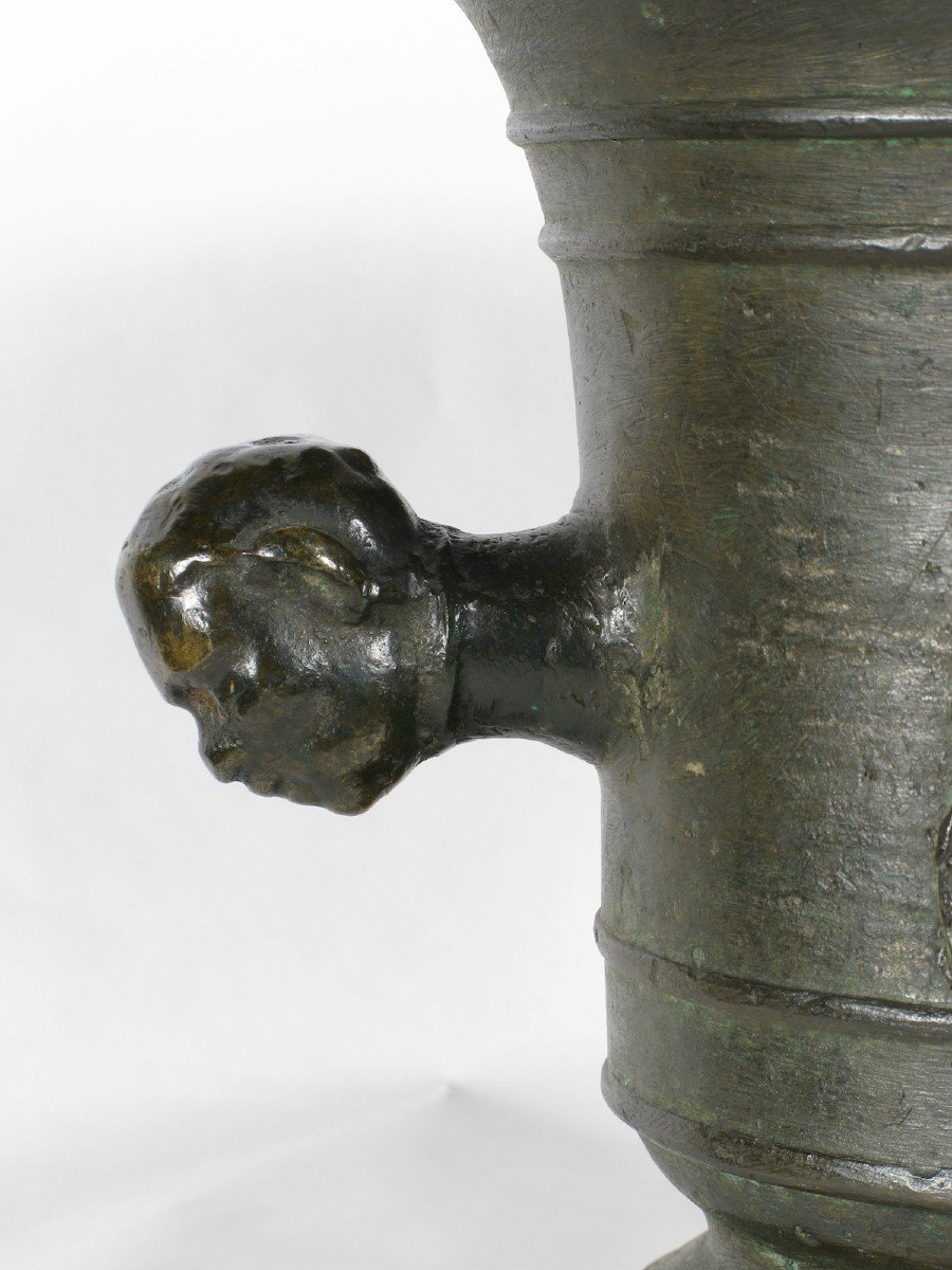 Mortaio in bronzo, Veneto, XVI° secolo-photo-2