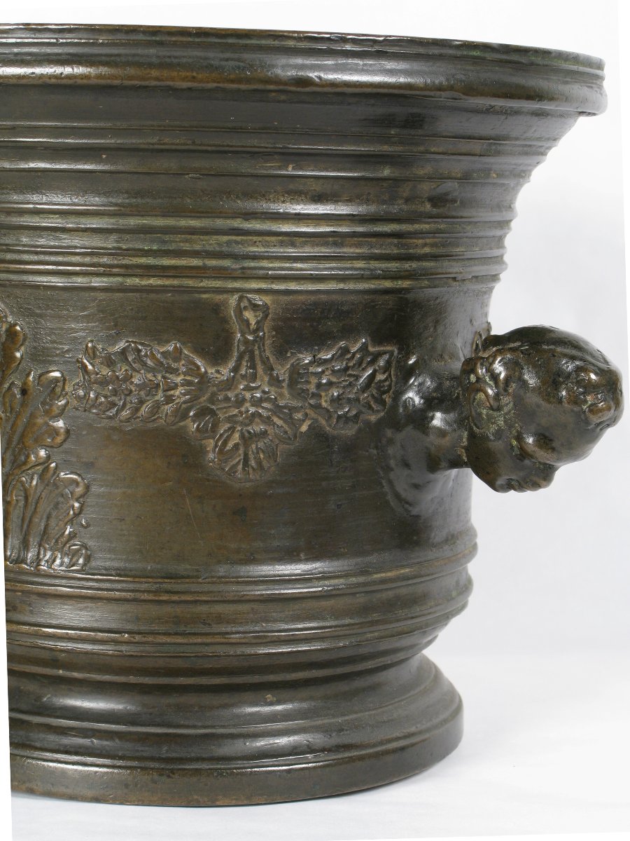 Mortaio in bronzo, Veneto, XVI° secolo-photo-1