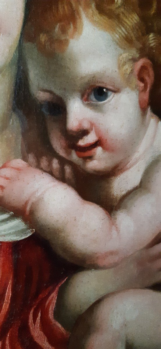 Quadro Madonna con bambino , XVIII secolo-photo-4