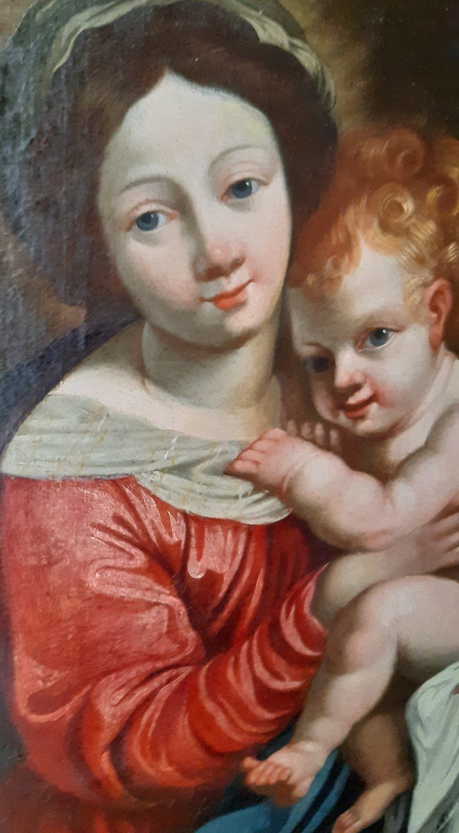 Quadro Madonna con bambino , XVIII secolo-photo-1