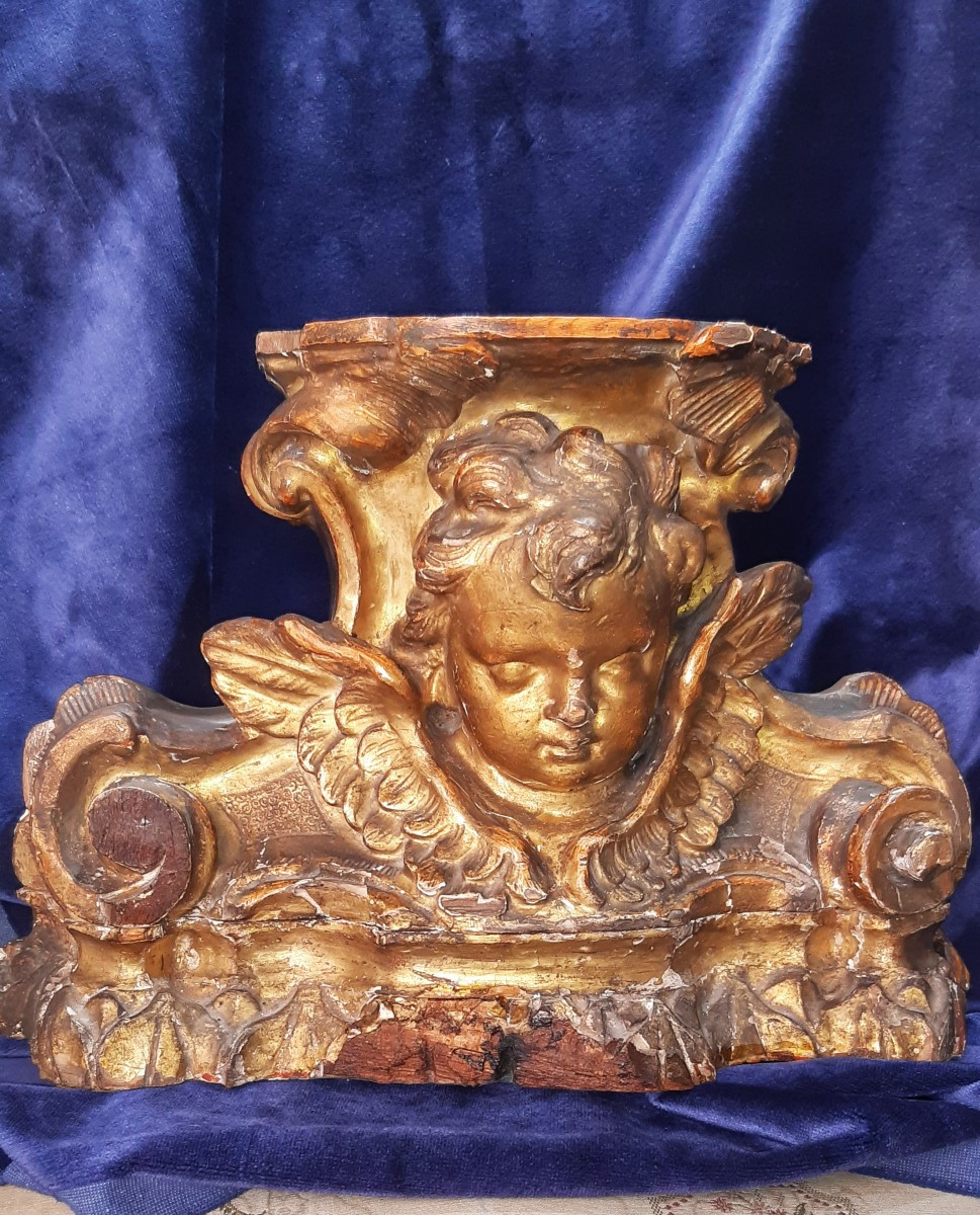 Base dorata secolo XVIII