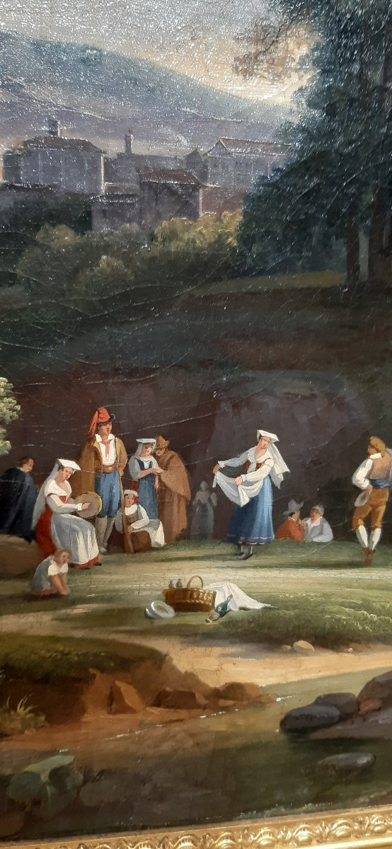 Paesaggio italiano secolo XIX-photo-2