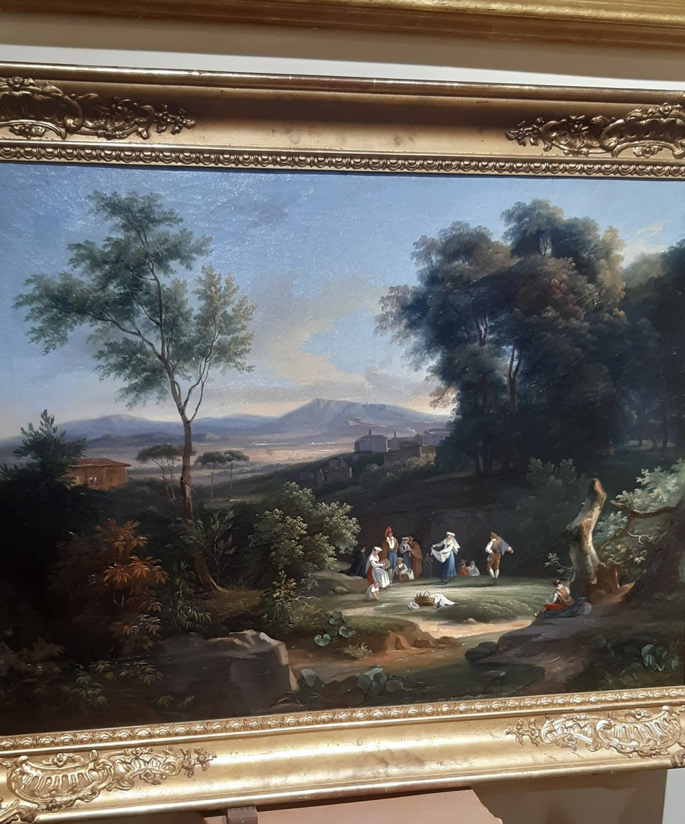 Paesaggio italiano secolo XIX