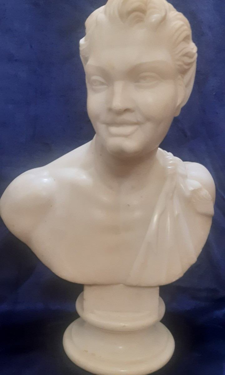 Busto in marmo 19esimo secolo