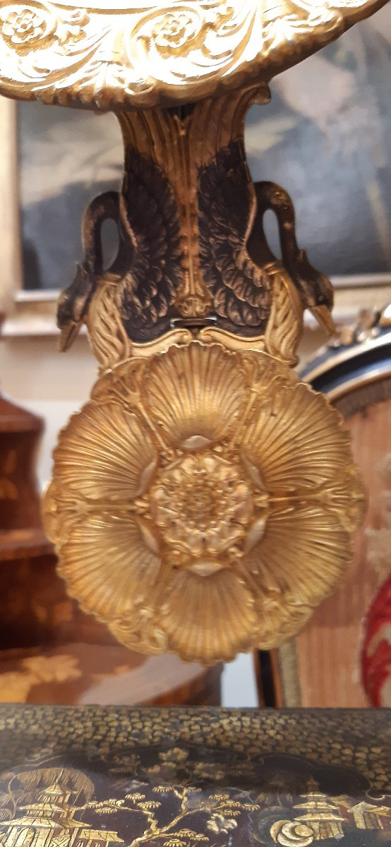 Orologio laccato ,secolo XIX-photo-2