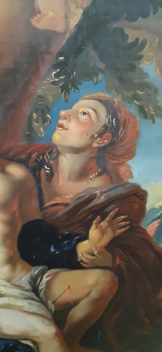 Il martirio di S.Sebastiano,secoloXVIII-photo-2