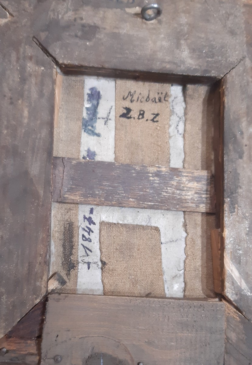 Miniatura su porcellana,metà XIX secolo-photo-1