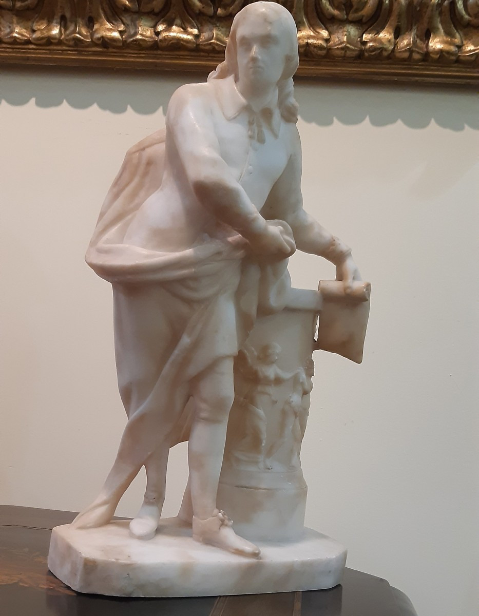 Personaggio in alabastro, XIXsecolo-photo-2