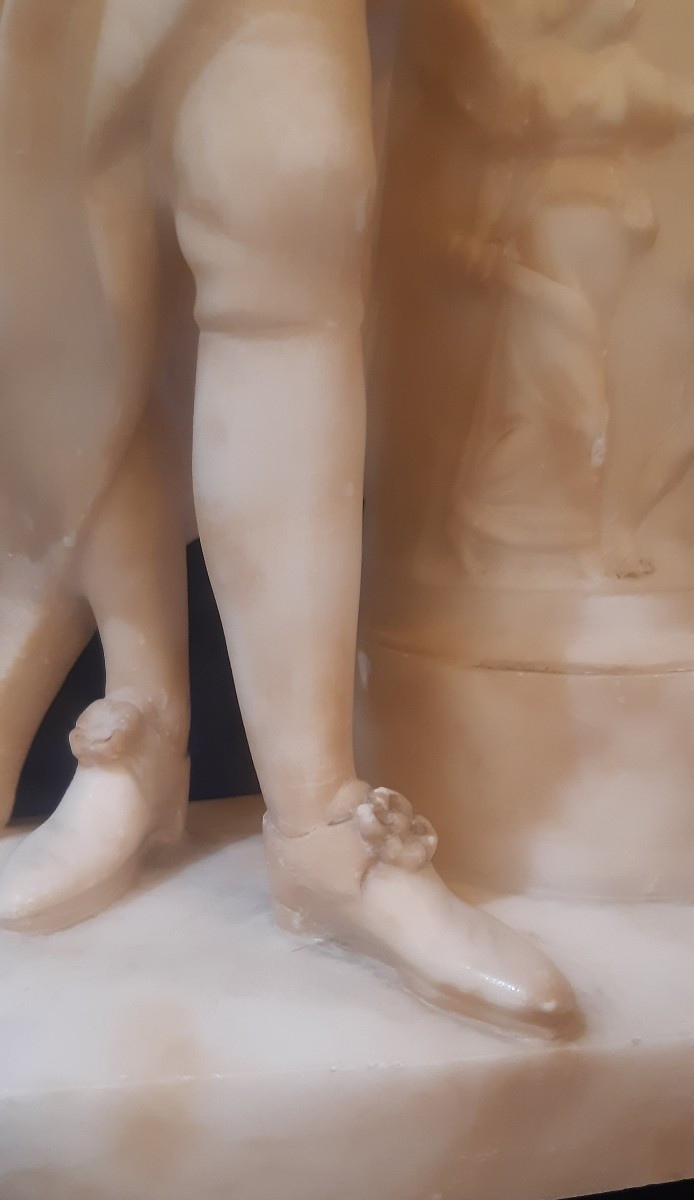 Personaggio in alabastro, XIXsecolo-photo-2