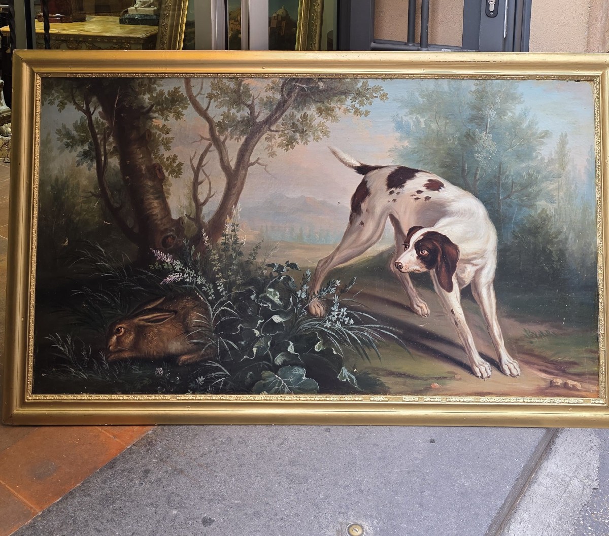 Scena di caccia del 19esimo secolo-photo-4