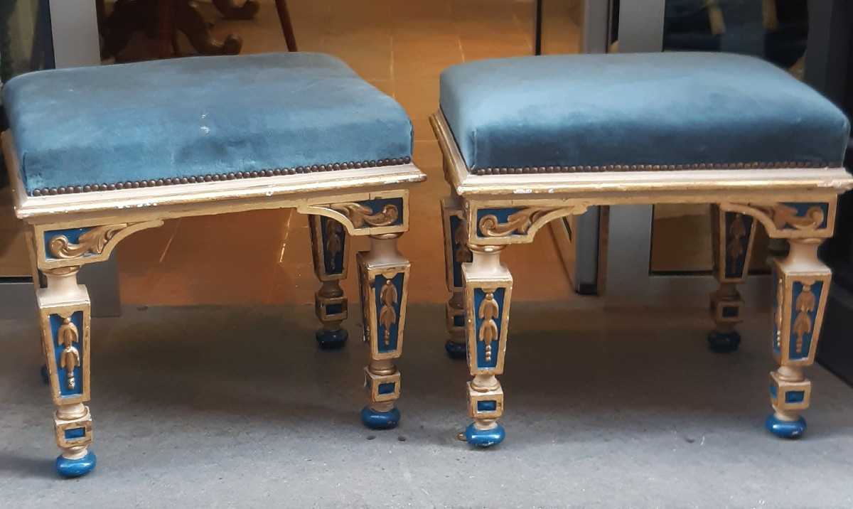 Coppia panchetti ,secolo XIX-photo-2