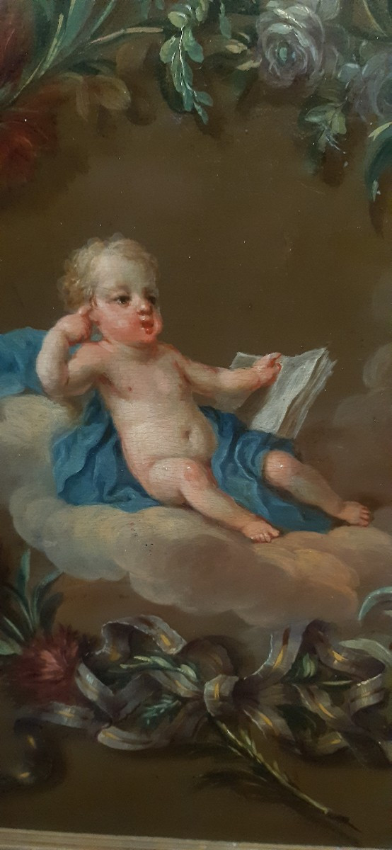 Ghirlanda di fiori,secolo XVIII-photo-2