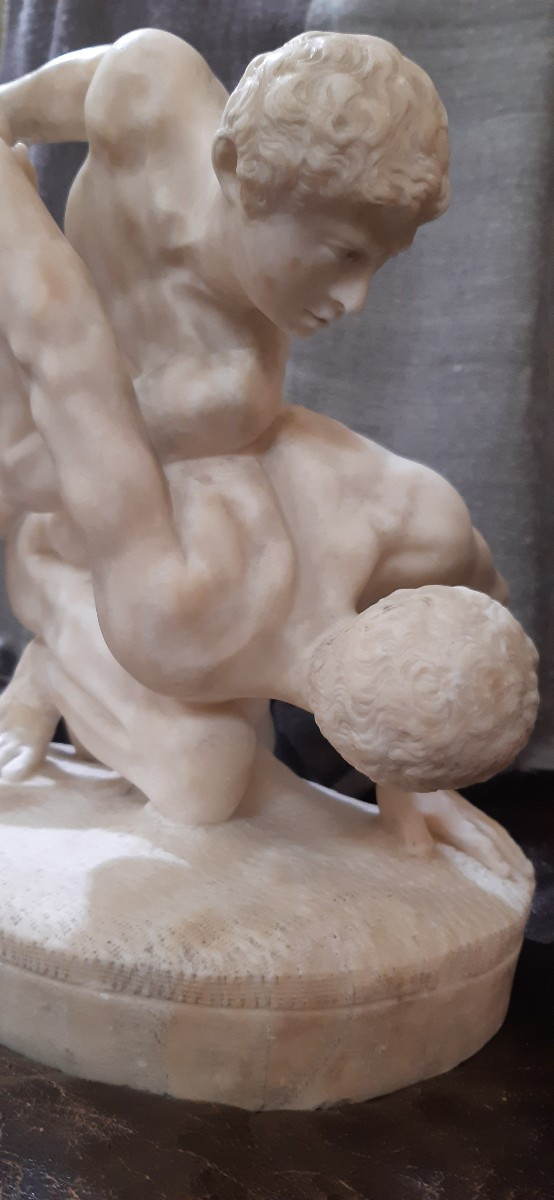 Scultura in marmo,secoloXIX-photo-1