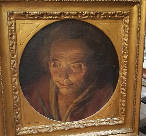 Testa di uomo,secolo XVII