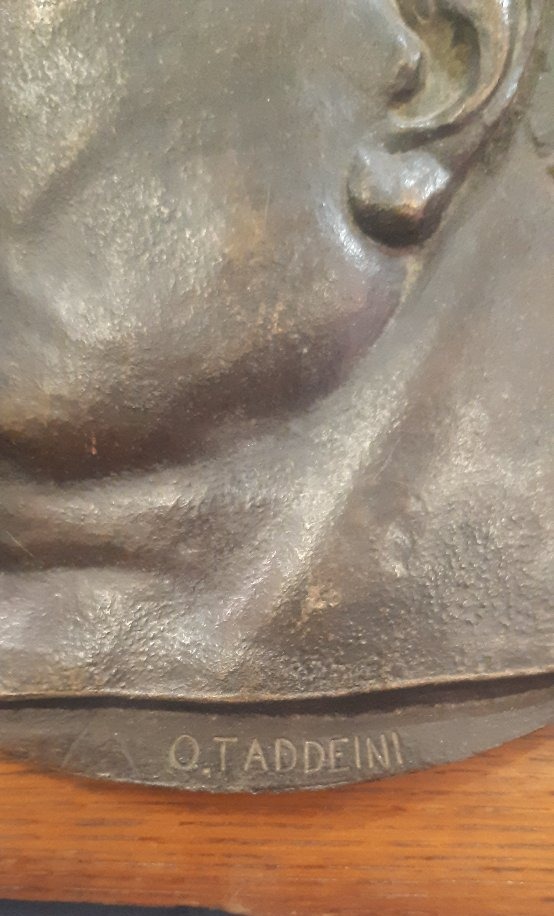 Bronzo raffigurante Benito Mussolini-photo-2