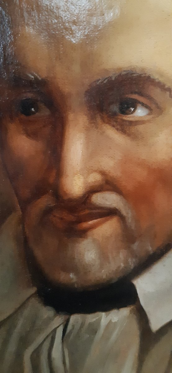 Quadro raffigurante santo,XVIIIsecolo.-photo-2