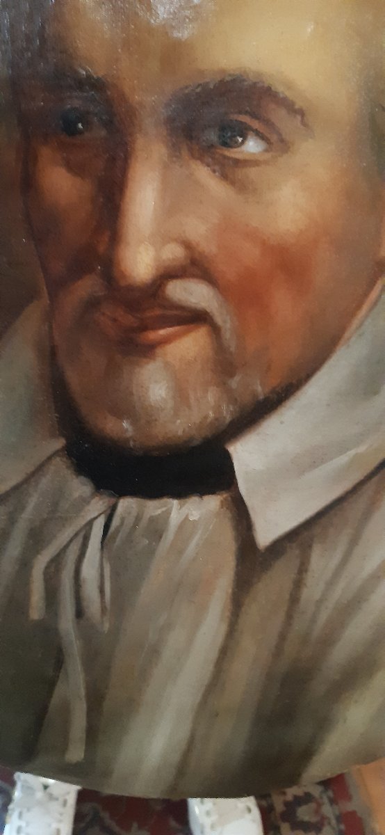 Quadro raffigurante santo,XVIIIsecolo.-photo-3