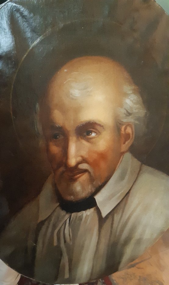 Quadro raffigurante santo,XVIIIsecolo.