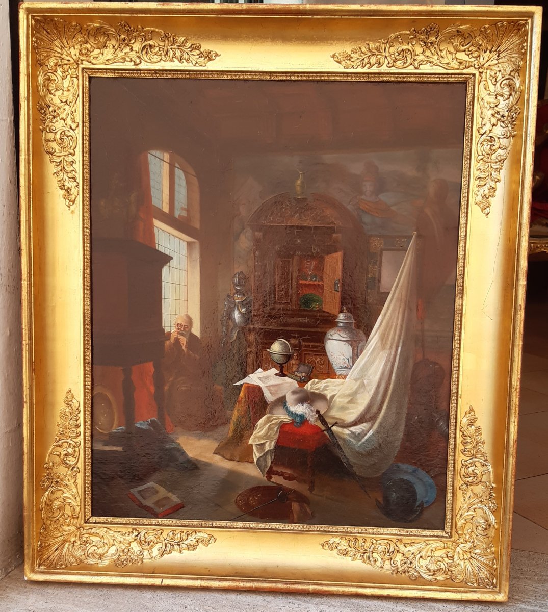 Tableau:la Salle Du Collectionneur