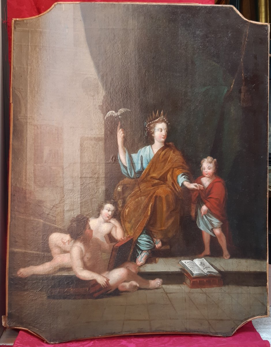 Allegorie De l'Eloquence d'Epoque Louis XVI