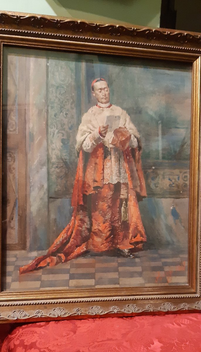 Le cardinal,signe' Ascenzi1881