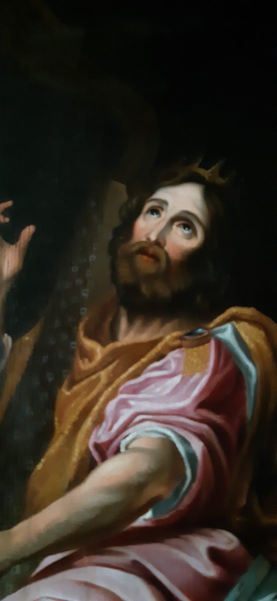 Le Roi David Joue De La Harpe, XIXsiecle.-photo-2