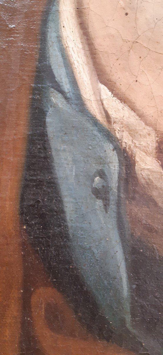 Tableau d'Un Philosophe Du XVIII Siecle-photo-3