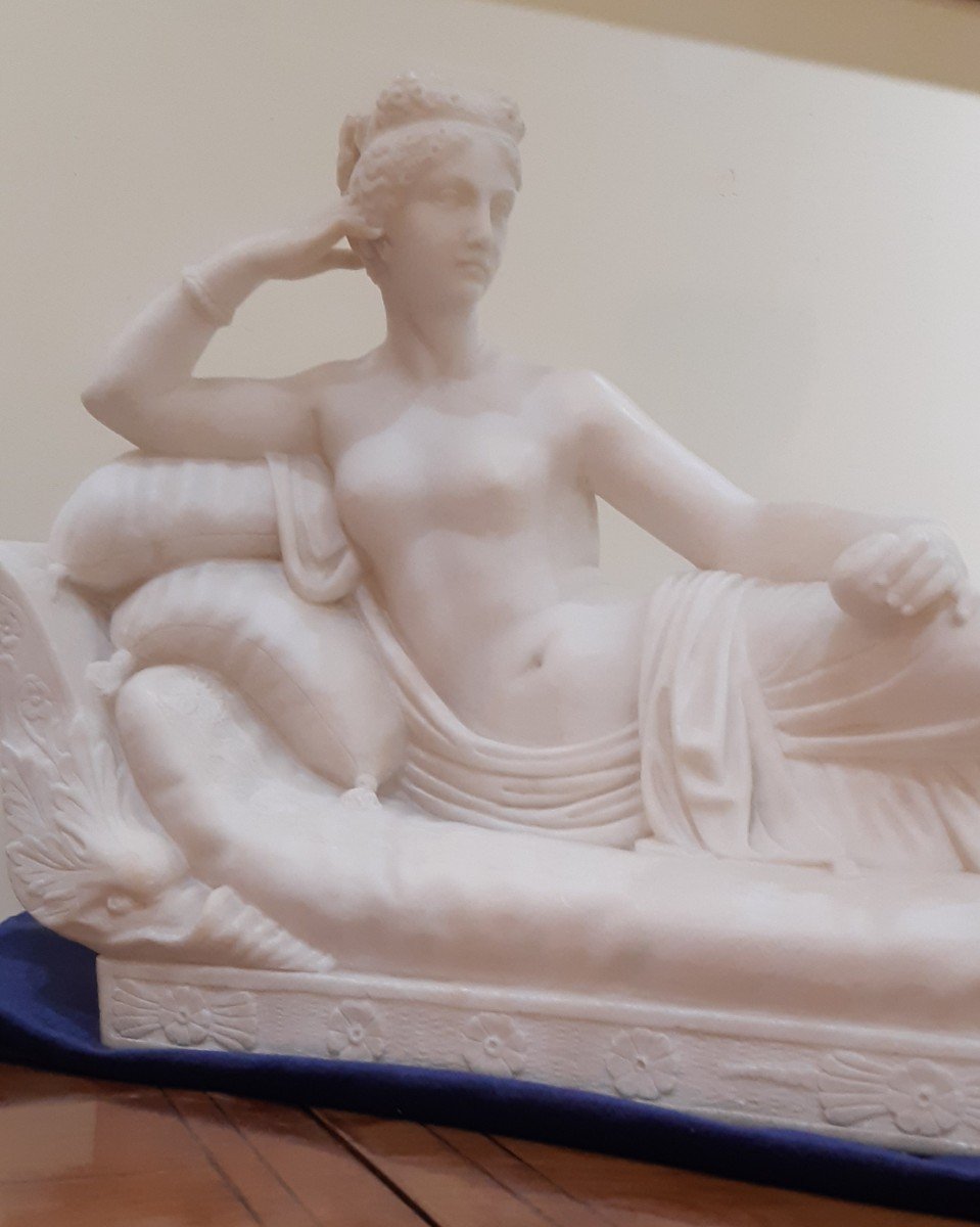 Marbre "Paolina Borghese", XIXe siecle