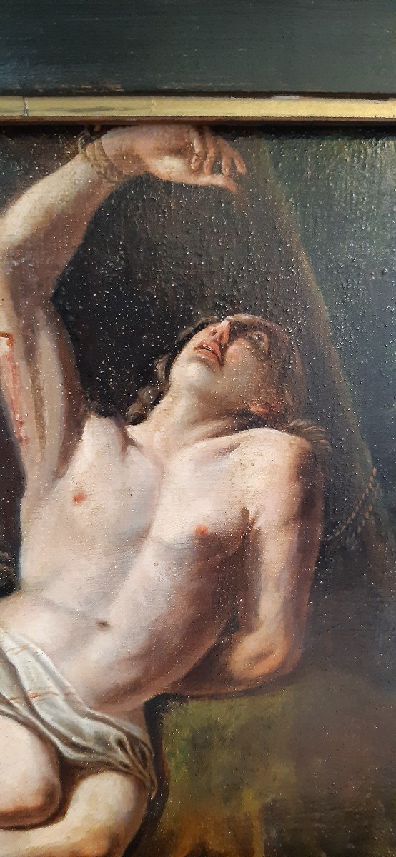 Peinture S.sebastiano, Siecle XIX-photo-4