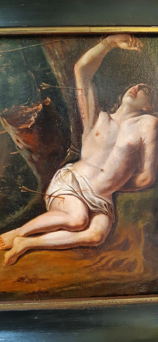 Peinture S.sebastiano, Siecle XIX-photo-2
