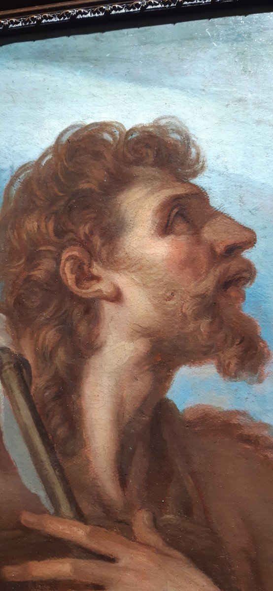 Peinture De Saint Jean Baptiste,XVIIIsiecle-photo-4