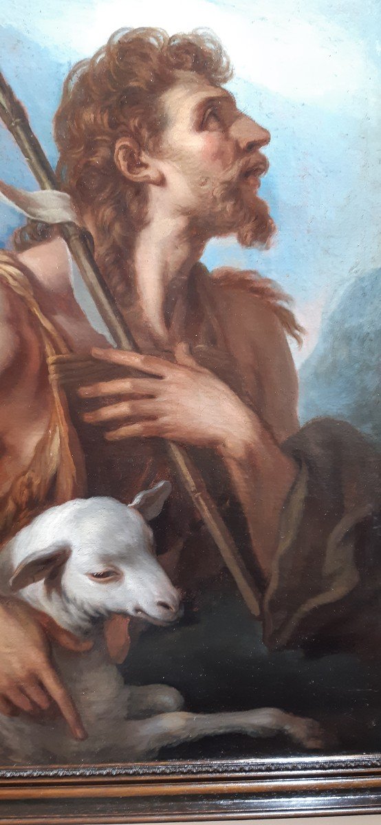 Peinture De Saint Jean Baptiste,XVIIIsiecle-photo-1