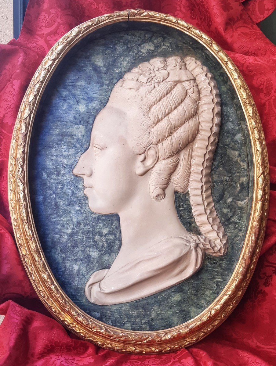 Profil d'Une Femme Noble,XVIIIe Siecle